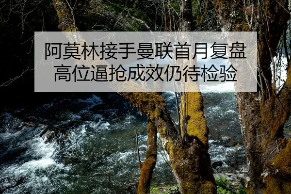 阿莫林接手曼联首月复盘 高位逼抢成效仍待检验